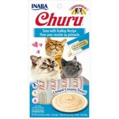 slomart snack for cats inaba churu 4 x 14 g tuna