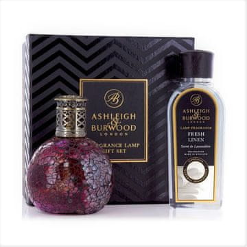 Ashleigh & Burwood Majhna katalitična svetilka ROSE BUD z dišavo FRESH LINEN 250 ml +