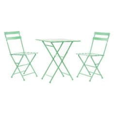 DKD Home Decor Garnitura mize z 2 stoloma DKD Home Decor MB-177411 60 x 60 x 75 cm (3 kosi)