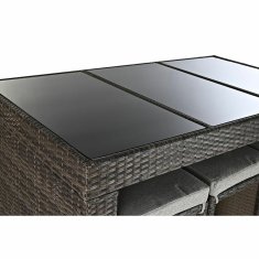 DKD Home Decor Garnitura mize s stoli DKD Home Decor 143 x 80 x 100 cm 
