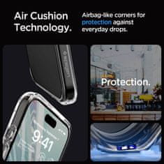 Spigen Ovitek Spigen Ultra Hybrid za iPhone 15 Pro Max - Crystal Clear