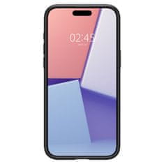 Spigen Ovitek Spigen Liquid Air za iPhone 15 Pro Max - črn