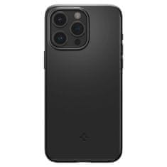 Spigen Ovitek Spigen Thin Fit za iPhone 15 Pro Max - črn