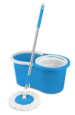 Esperanza Mop SPIN, vedro z ožemalnikom + palica z držalom in krpo