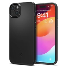 Spigen Ovitek Spigen Thin Fit iPhone 15 - črn