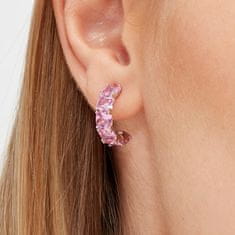 Brosway Očarljivi enojni uhani Fancy Vibrant Pink FVP10