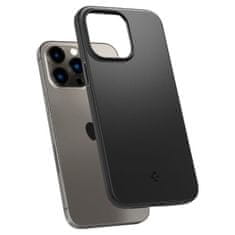 Spigen Ovitek Spigen Thin Fit Black za iPhone 14 Pro - črn