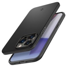 Spigen Ovitek Spigen Thin Fit Black za iPhone 14 Pro - črn