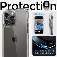 Spigen Ovitek Spigen Ultra Hybrid Clear za Apple iPhone 14 Pro - prozoren