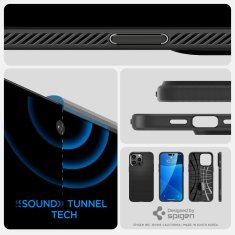 Spigen Ovitek Spigen Liquid Air za Apple iPhone 14 Pro Max - črn