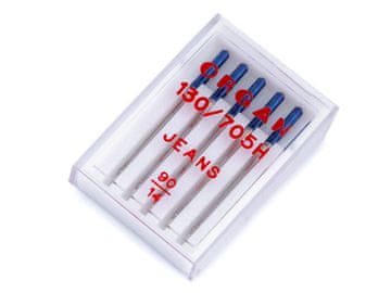 Strojne igle Jeans 90;100;110 Organ - (90/14) nikelj (50 kosov)