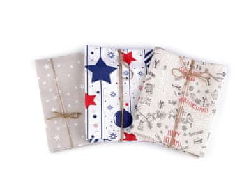 Preostala tkanina yardage 1 kos - Božični design