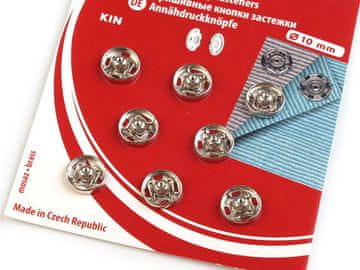 Kovinske zaponke / zatiči - 10 mm 2 nikelj