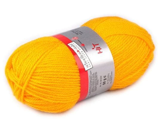 HIT Pletena preja 50 g - (0022) rumena