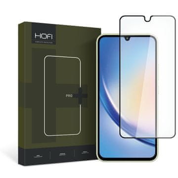 Hofi Glass Pro Full Screen zaščitno steklo za Samsung Galaxy A34 5G, črna
