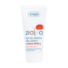 Ziaja Ziajka Czary Mary Tooth Gel zobni gel s fluoridom in sadnim okusom 50 ml