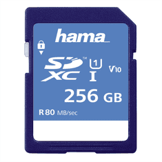 Hama SDXC 256 GB razreda 10, UHS-I 80 MB/s