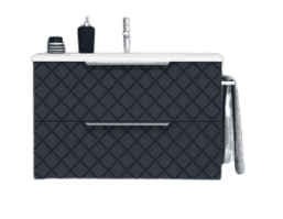 TBoss Kopalniška omarica z umivalnikom QUARTO 80 antracit