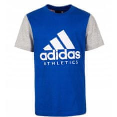 Adidas Majice obutev za trening mornarsko modra XS YB Sid Tee