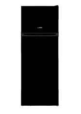 VOX electronics KG2500BE kombinirani hladilnik, črn