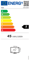 TESLA 43M335BFS FHD televizor, VIDAA