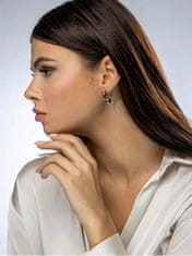 Emily Westwood Minimalistični obročasti uhani 2v1 Alessandra EWE23159S