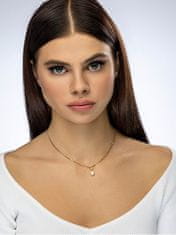 Emily Westwood Alyssa pozlačena dvojna biserna ogrlica EWN23080G