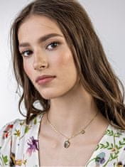 Emily Westwood Očarljiva Ariella pozlačena biserna ogrlica EWN23048G