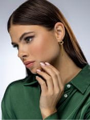 Emily Westwood Moderni asimetrični pozlačeni uhani Brynn EWE23126G