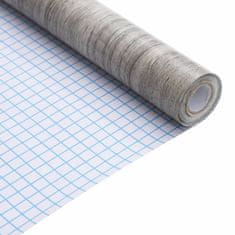 Vidaxl Nalepke za pohištvo samolepilne videz lesa 90x500 cm PVC
