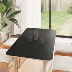 Greatstore Nalepke za pohištvo samolepilne mat črne 90x500 cm PVC