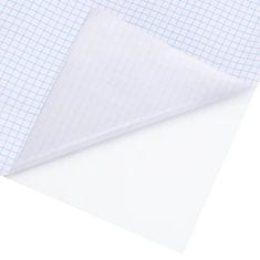 Vidaxl Nalepke za pohištvo samolepilne mat bele 90x500 cm PVC