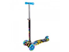 Tri kolesni skiro MAXI SCOOTER z lučkami v kolesih, JOKER H-049-JO