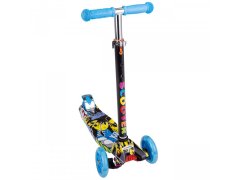 Tri kolesni skiro MAXI SCOOTER z lučkami v kolesih, JOKER H-049-JO