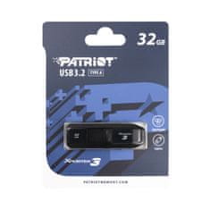 Patriot Xporter 3 spominski ključek, 32GB, 80MB/s, USB 3.2 Gen 1 (PSF32GX3B3U)