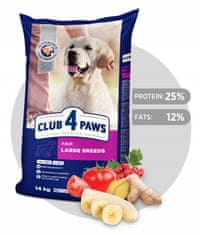 Club4Paws Premium suha hrana za pse velikih pasem 14 kg