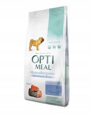 OptiMeal hipoalergena suha hrana za pse z lososom 20kg