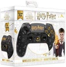 Freaks And Geeks Harry Potter brezžični kontroler za PS4, motiv Gryffindor, črn
