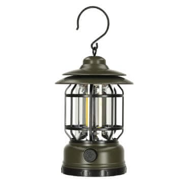 Ikonka Polnilna LED luč za kampiranje (USB)