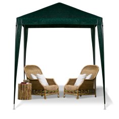 WOWO Party Gazebo - Green Garden Gazebo Šotor za zabave in komercialno uporabo 1,9 x 1,9 m