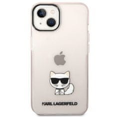 Karl Lagerfeld Ovitek Karl Lagerfeld za Apple iPhone 14 - Choupette Body Pink