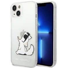 Karl Lagerfeld Ovitek Karl Lagerfeld za Apple iPhone 14 - Choupette Fun