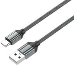 LDNIO LS432 kabel, USB-C, 2 m, črn