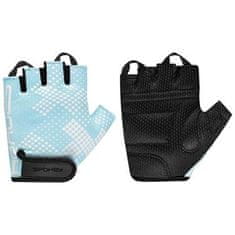 Spokey SESTOLA Ženske kolesarske rokavice, modre, velikost 4,5 mm. S