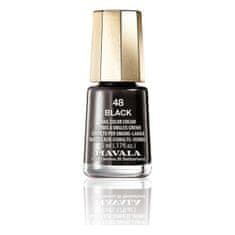 NEW Lak za nohte Nail Color Cream Mavala 48-black (5 ml)