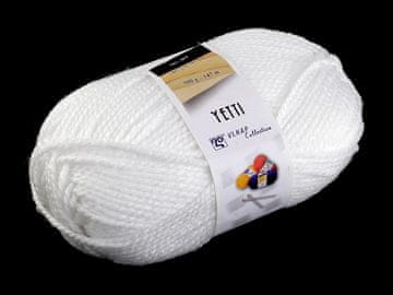 Pletena preja Yetti 100 g - (57076) bela