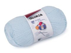 GLORIA Pletena preja 50 g - (56220) modra fina