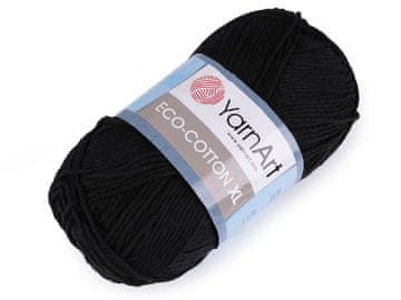 Pletena preja Eco - bombaž XL 200 g - (761) črna