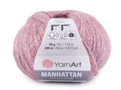 Manhattan Pletena preja 50 g - (909) staro roza