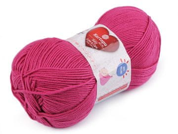 Pletena preja Baby Love a Care 100 g - (245) roza